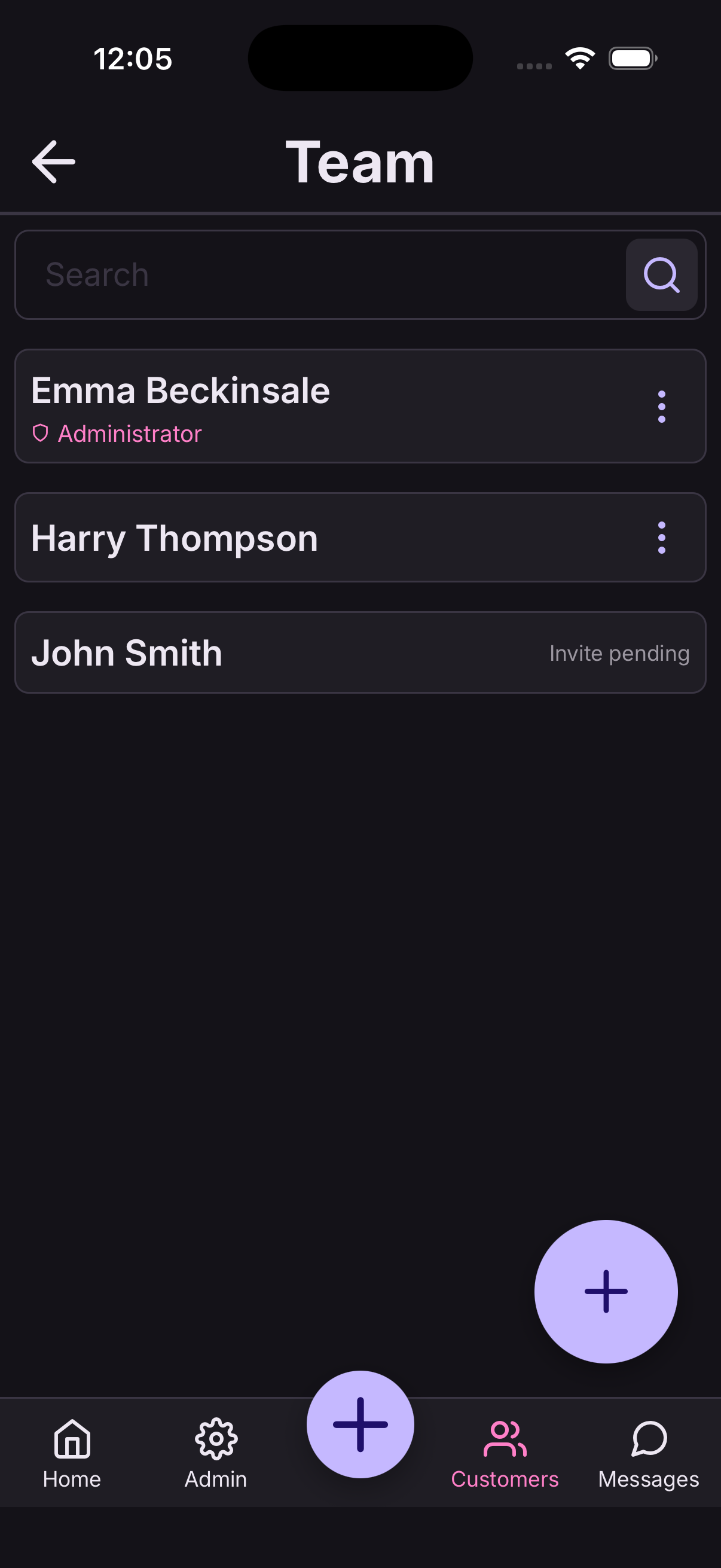 Add a team member step 2